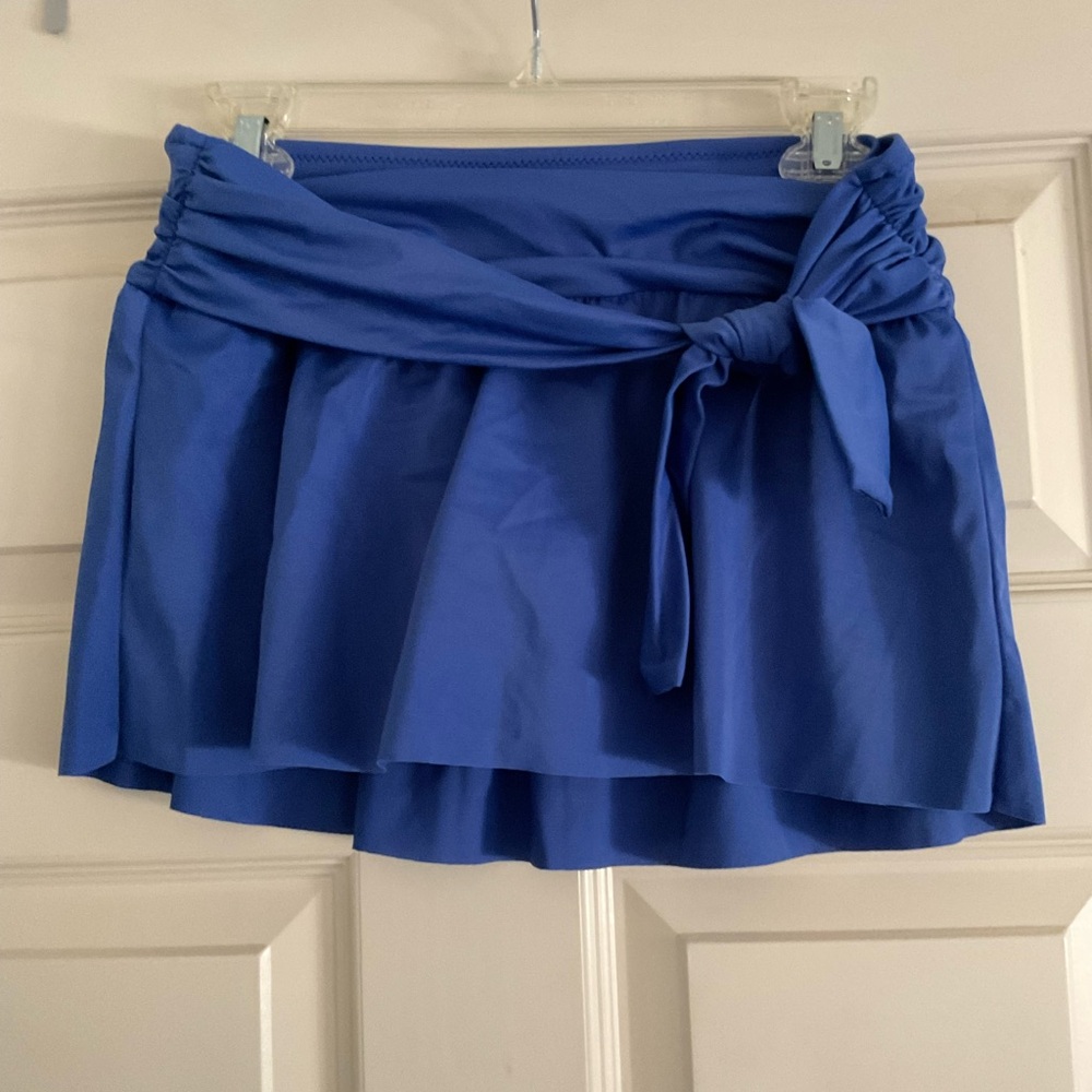 JCrew swimsuit bottom skirt/brief combo